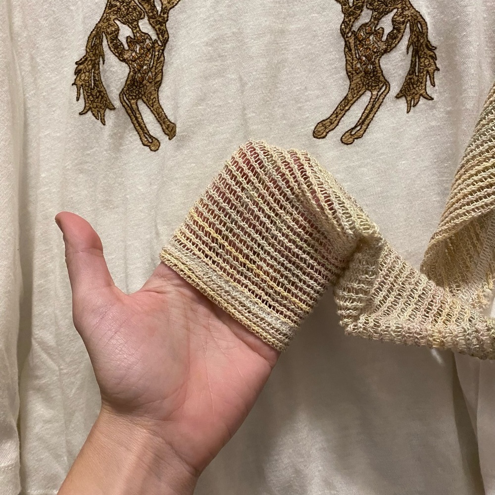 Free People We The Free Ragtime Raglan Top - Picture 6 of 6